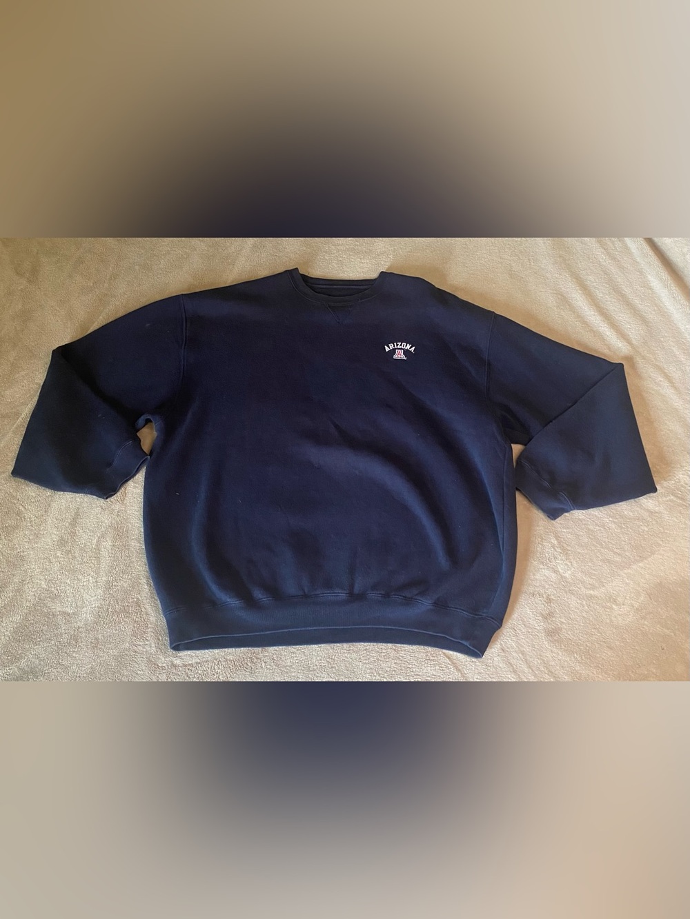 Arizona Wildcats Gear For Sports Big Cotton Crewneck Sweatshirt L